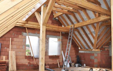 Scotland End attic trusses